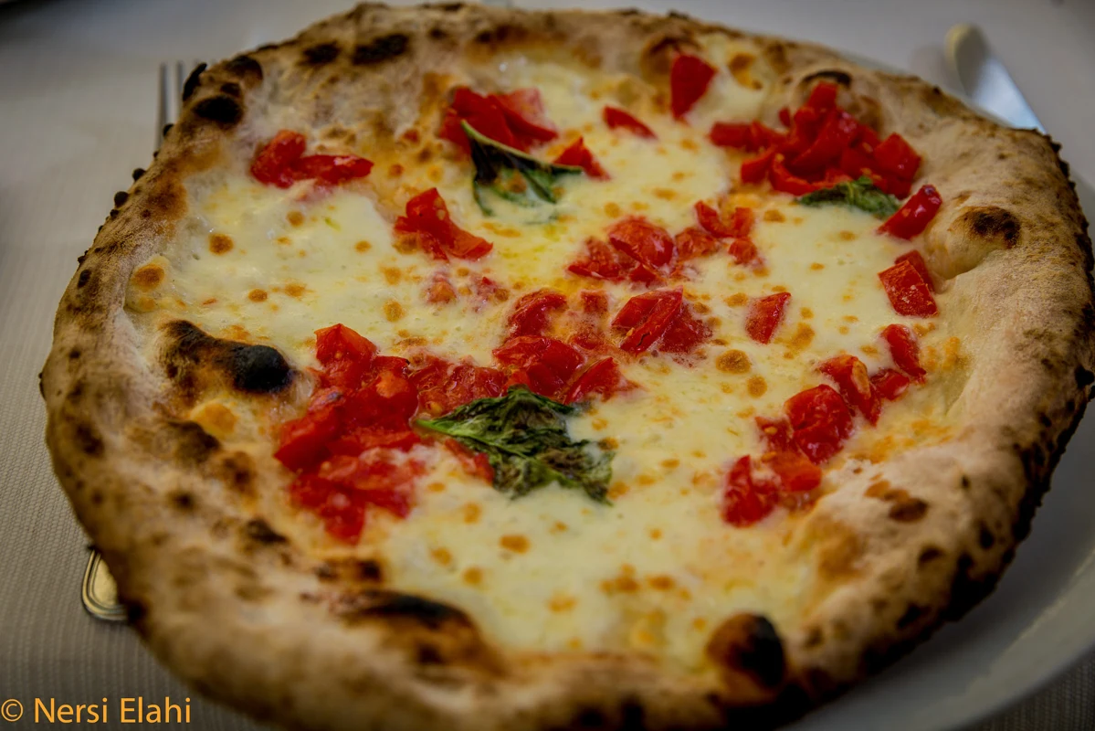 Pizza napoletana, fotografia illustrativa